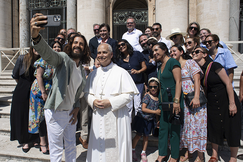 The Chosen Cast Meets Pope Ahead of Season 5 Premiere